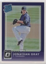 2016 Panini Donruss Optic Rated Rookies Purple Jon Gray Jonathan Gray #48 0q1p