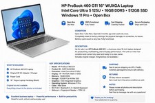 Portátil HP ProBook 460 G11 16" WUXGA Intel Core Ultra 5 125U