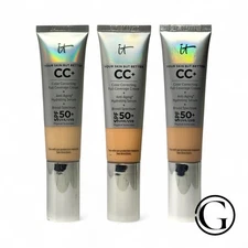 IT COSMETICS CC+COLOR CORRECTING CREAM SPF 50+ 1.08 OZ CHOOSE EXPIRED