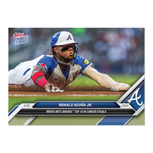 2024 Topps Now 103 Ronald Acuña Jr.