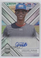 2018 Panini Elite Extra Edition Auto Gregory Duran #170 Auto 0c2