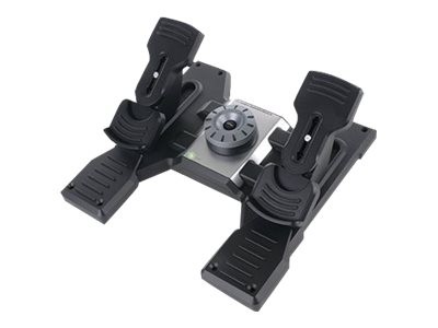 Logitech Saitek Pro Flight Rudder Pedals Pedale verkabelt für PC
