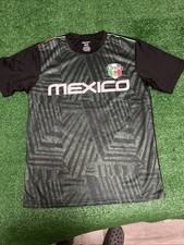 Mexico Soccer Jersey National Team Short Sleeve Men's Size Med green & Black