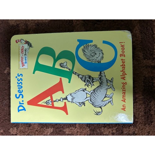 Dr. Seuss Board Books ABC Eye Book Hand Fingers Thumb Set of 3 Kids - Picture 8 of 10