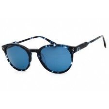 GAP Men's Sunglasses Round Blue Havana Acetate Full Rim Frame SGP017 0BLH