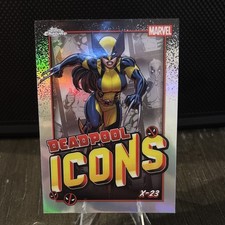 Topps 2023 Chrome Deadpool Icons X-23 #DI-5 Marvel Trading Card
