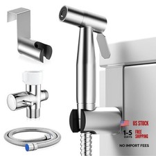 Handheld Bidet Sprayer for Toilet, Jet Sprayer for Toilet 1 SET Brushed Nickel