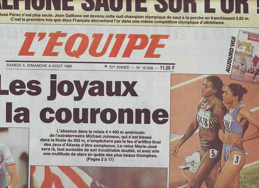 Le jour où Céline Dion a chanté aux Jeux olympiques d’Atlanta en 1996 - Marie Claire