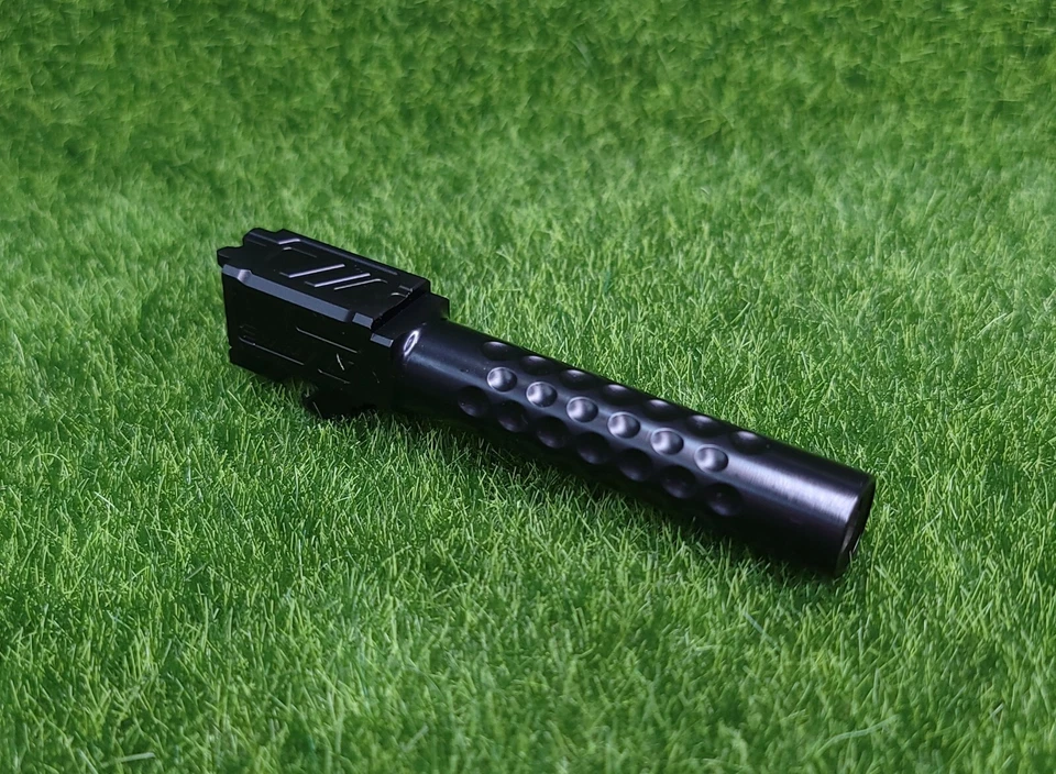 ZEV Optimized Match Grade Barrel for Glock 19 Gen 1-5, Black DLC #BBL-19-OPT-DLC - Image 3 of 4