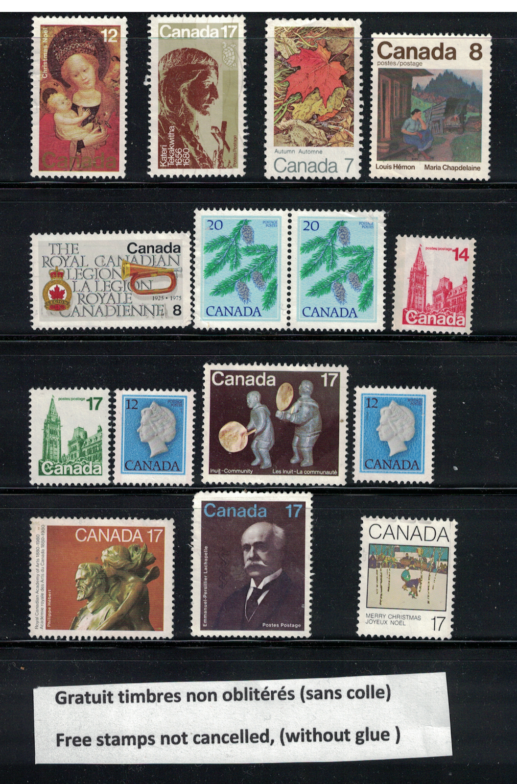 14 Stamps Canada Used eBay
