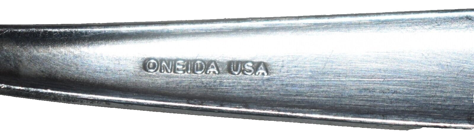 8 Oneida Rattan Stainless Steel Salad Forks 6 3/4"