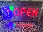 2020 Bright Led Open Restaurant Business Bar Cocktail Light Sign neon switch 19”