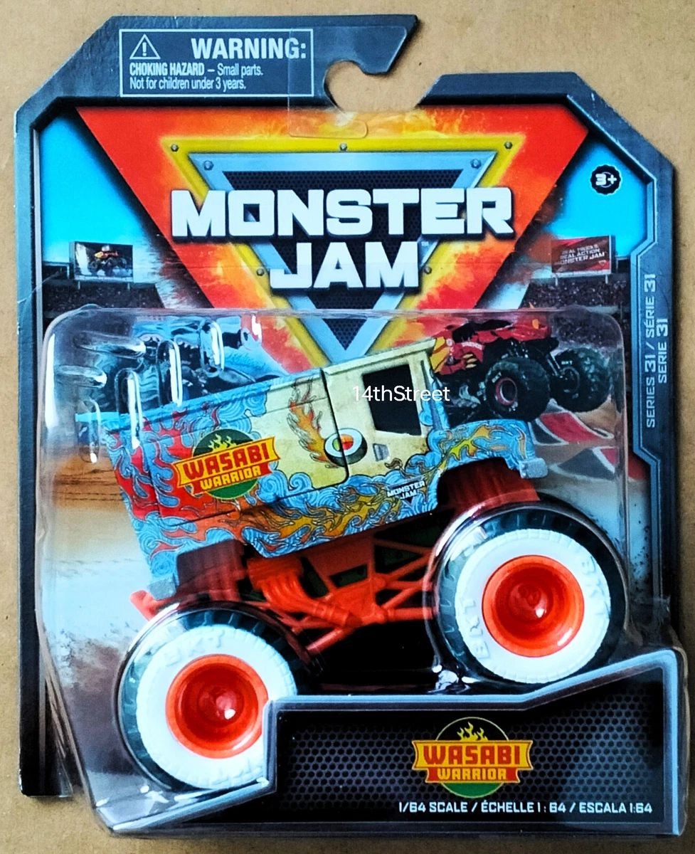 SPIN MASTER MONSTER JAM SERIES 31 MONSTER FEAST CHASE WASABI