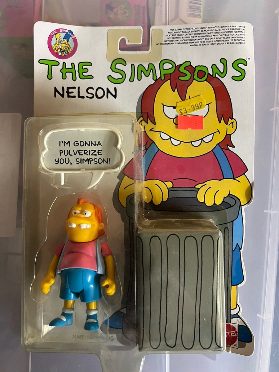 mattel The Simpsons シンプソンズ　nelson フィギュア Nelson Muntz The Simpsons 1990 Mattel Vintage Action Figure NEW