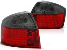LED Rückleuchten Set für Audi A4 Limousine BJ 10.00-10.04 Klarglas / Rot / Rauch