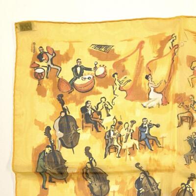 美品★HERMESエルメス★プチカレ45concertoシルクシフオンスカーフ HERMES silk scarf, Carre 45, Petit Carre, Concerto | eBay