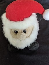 Vintage Puffkins SWIBCO Christmas Plush Ho Ho Santa 5" with Tag