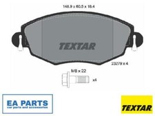 Brake Pad Set, disc brake for FORD TEXTAR 2327904
