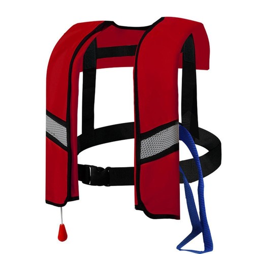 Automatic Inflatable Life Jack-et Reflective Stripe Emergency Outdoor Wate H7N1 - Picture 15 of 21