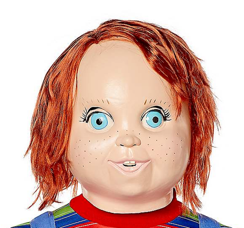 GOOD GUY CHUCKY MOVIE MASK \u0026 SWEATER 