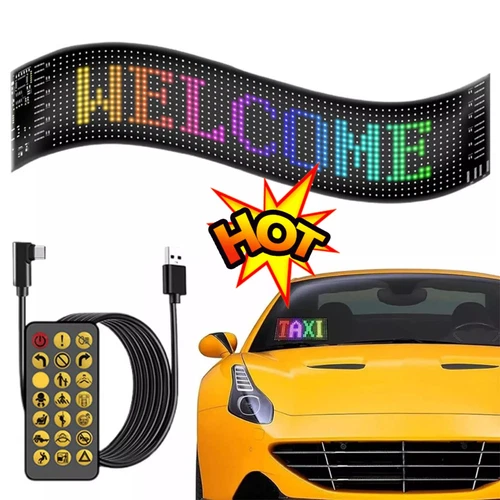 2024 Colorful Eye Lamp Soft Screen for Car Windows, Led Eyes for Car Window DIY - Foto 2 di 22