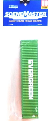 HO Scale Walthers SceneMaster 949-8554 Evergreen 45' CIMC Container 