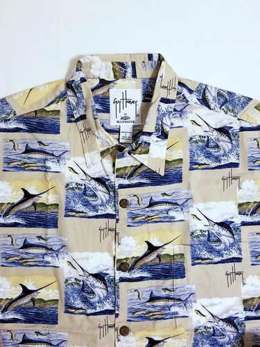 Blue Marlin Fishing 100% Cotton | eBay