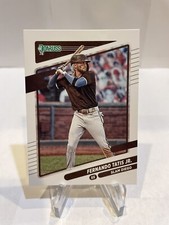 2021 Panini Donruss Baseball Variation Slam Diego Fernando Tatis Jr. #71 Padres