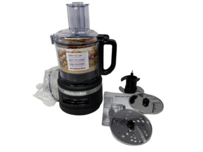 Kitchen Aid 7 Cup Food Processor Model E105402 Complete Never used