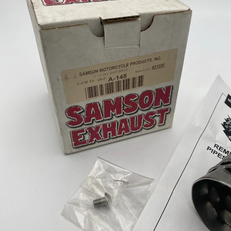 Deflector Samson Shogun Warlord, 4" O.D. x 2" I.D. para Ground Pounder A-148 Foto 2 de 4