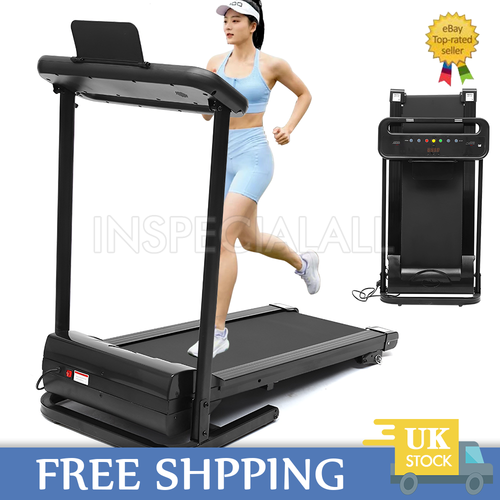 Foldable Electric Treadmill Folding Running Machine Walking Pad Home