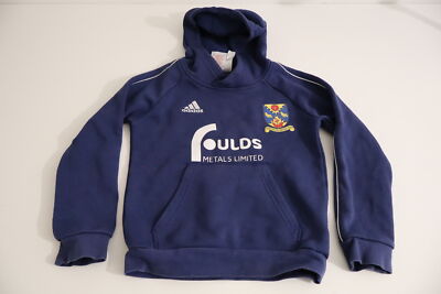 Adidas Fleetwood Cricket Club Hoodie Kinder 7-8 Jahre blau