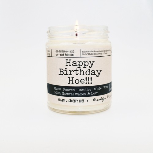 Happy Birthday Candles Funny Gift Handmade Candles Soy Wax Best Friend Gift Ebay