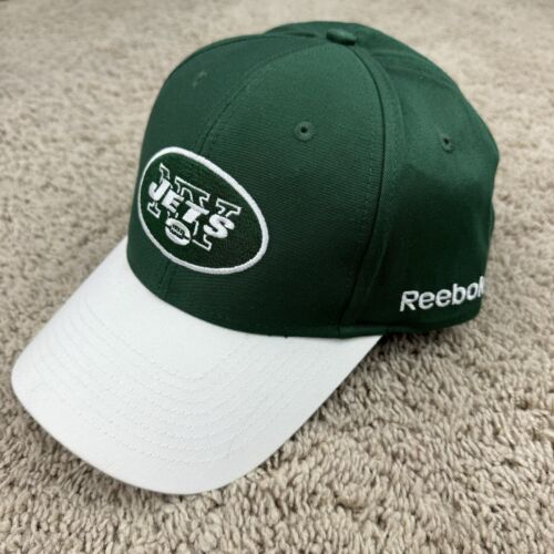 New York Jets Hat Unisex Adjustable Green Reebok Cotton NFL Team Apparel Cap - Picture 3 of 8