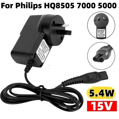 Shaver Charger 15V Charging Power Adapter Cord Fit for Philips HQ8505 ...