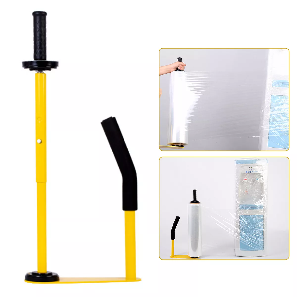 Shrink online wrap handle