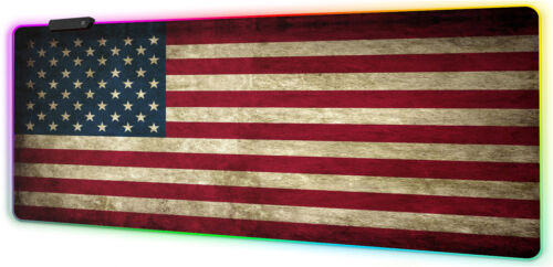 RGB Gaming Mouse Pad - Large LED Gaming Desk Mat with Design (31.5 x 11.8 Inch) - Picture 12 of 15