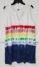 NWT Lands' End Women Sleeveless Cotton Jersey Swim Coverup Size S 80 3e90