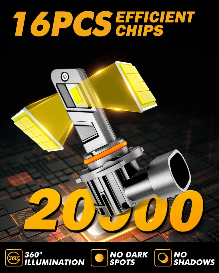 Kit de faros LED altos/bajos para camión Kenworth T370 T660 T680 T880 2014-2020 Foto 2 de 4