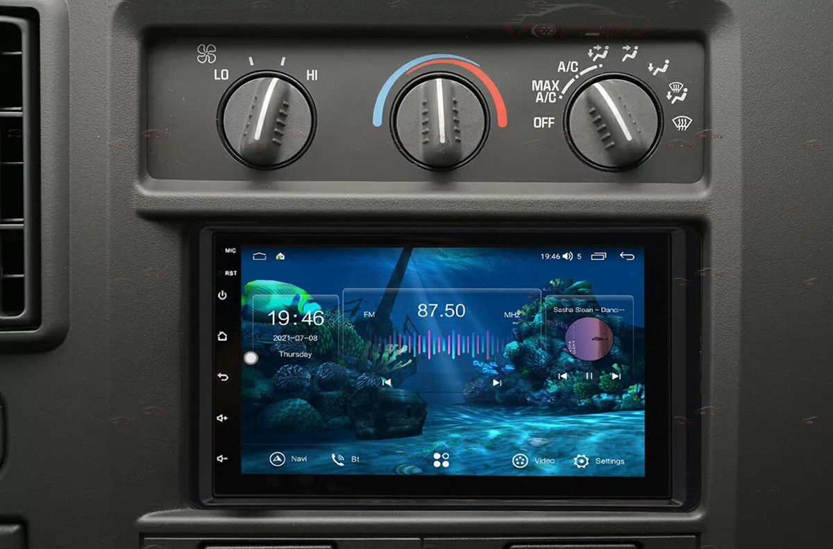 For 2003-2006 Chevy Express Car Stereo Apple CarPlay Android 13.0