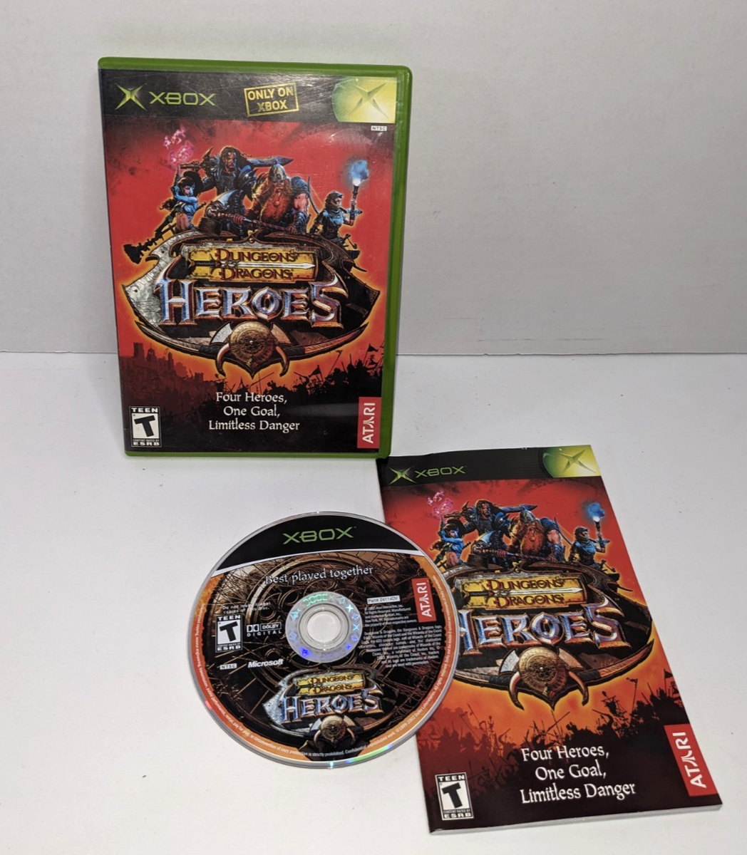 Dungeons & Dragons Heroes (Microsoft Xbox, 2003) for sale