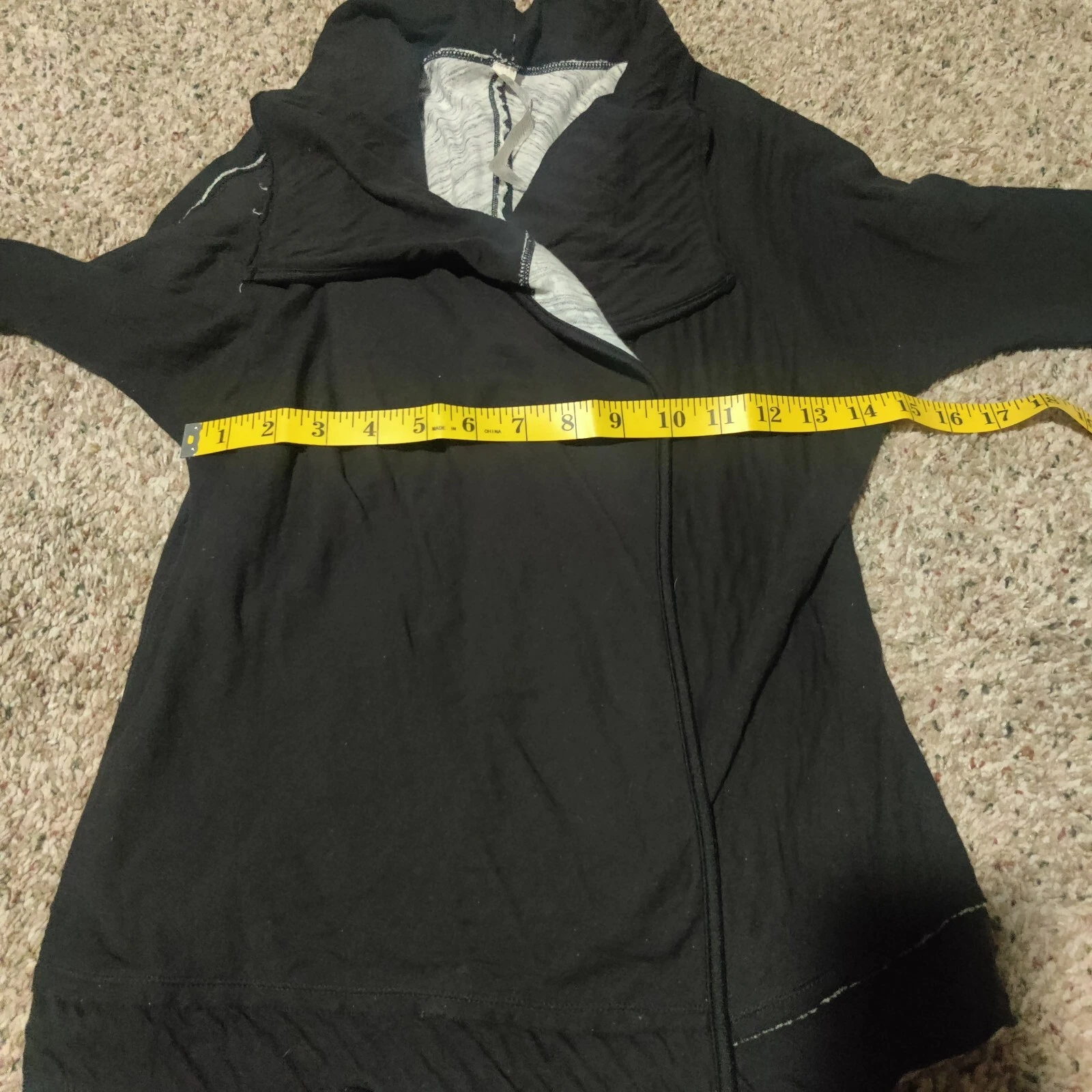 manduka open front cardigan 