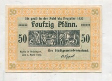 Pieniądze awaryjne: Kahla Turyngia 1 sztuka (207)