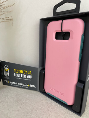 Otterbox Symmetry Hard Rugged Cover Case für Samsung Galaxy S8+ - Pink Teal