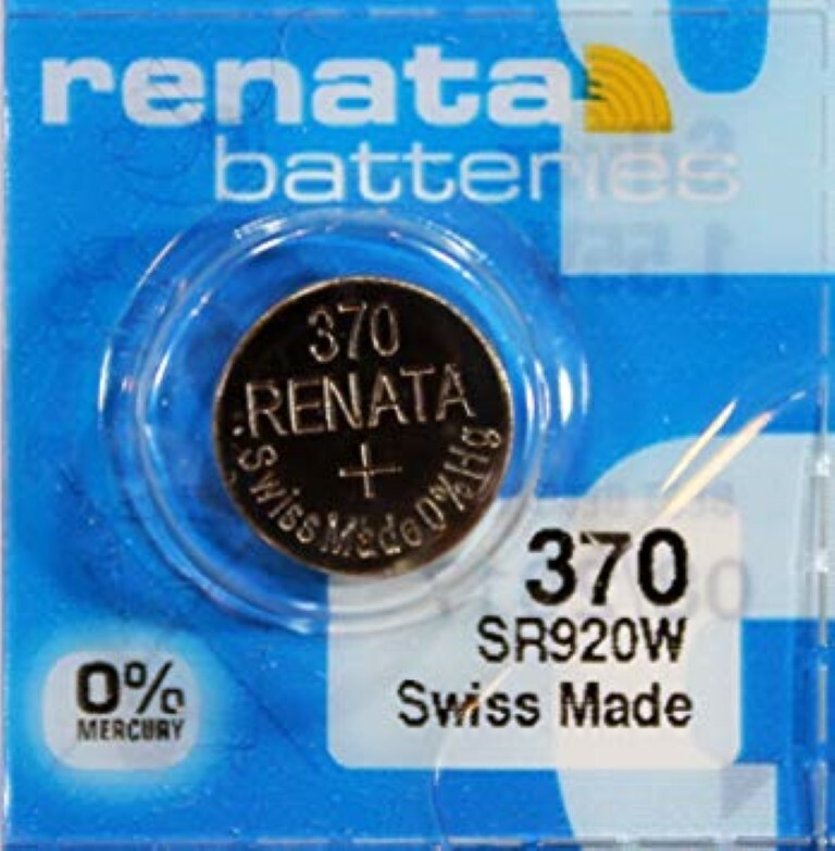 x Renata 370 Watch Cell Battery SR920SW Mercury Free UK