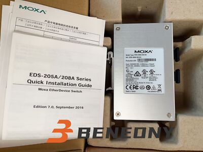 1PCS NEW in Box MOXA EDS-208A-SS-SC Ethernet Switch FedEx/DHL quality assurance
