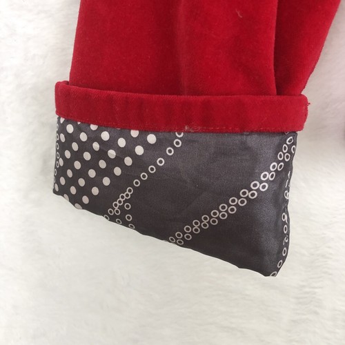 Blazer SUNDANCE 100% cotone velluto taglia 4 rosso polsino a contatto preppy vacanza accademica - Foto 12 di 13