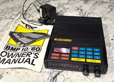 FOX BMP 10/60 Vintage Analog Police/Fire/EMS Scanner 10 Channel w/ PS & Manual