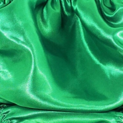 Sissy Satin silky smooth bra top Tie On triangle one size unisex  - MANY COLORS