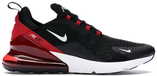 Nike Air Max 270 Sneakers Black Crimson Red Grey White AH8050-015